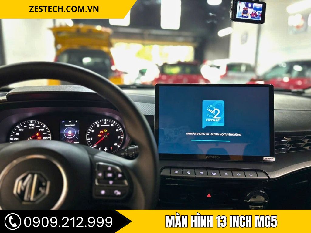 Màn Hình 13 Inch Xe MG5