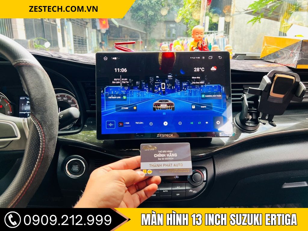 Màn Hình 13 Inch Xe Suzuki Ertiga