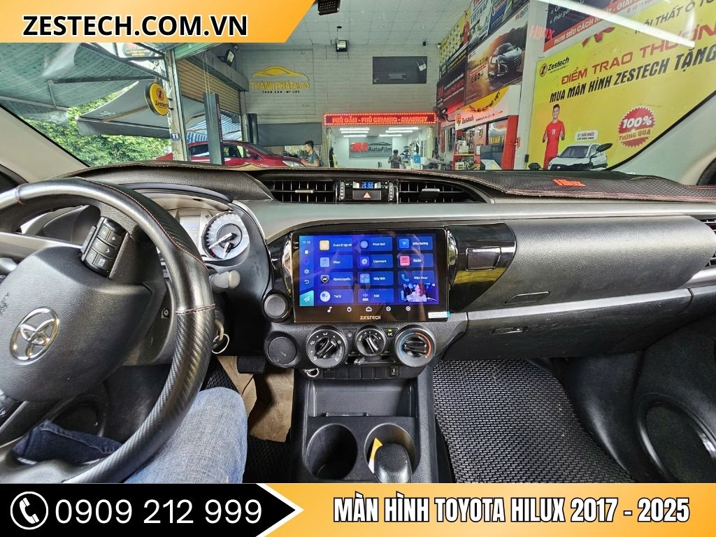 Màn Hình Toyota Hilux 2017-2025