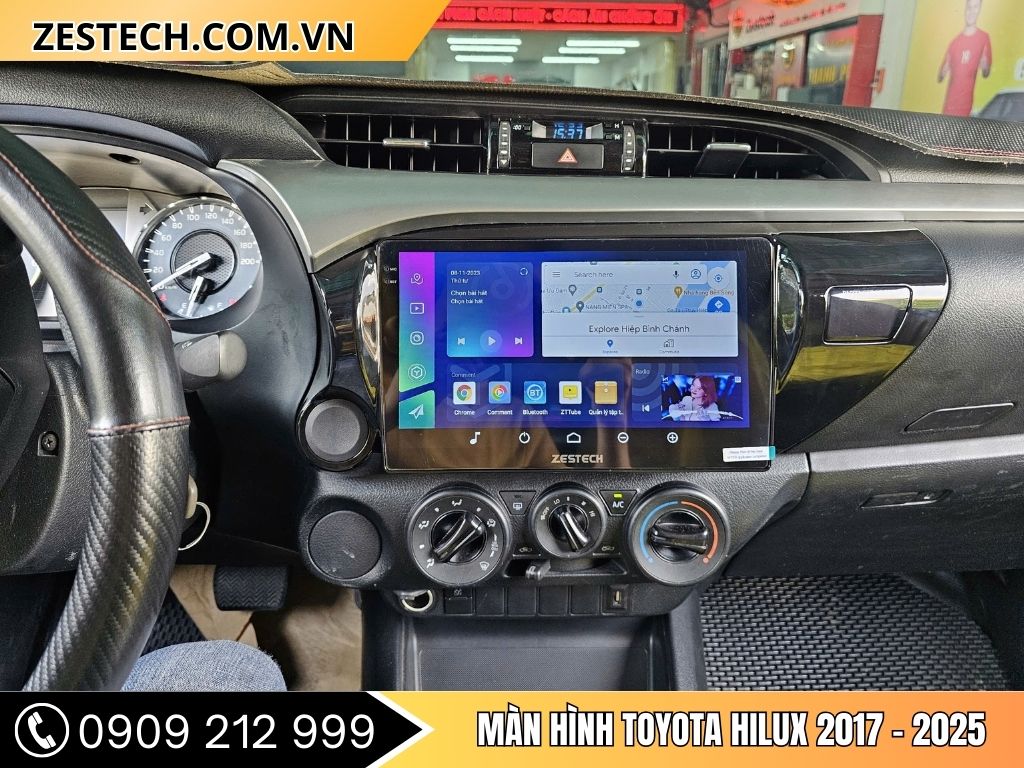 Màn Hình Toyota Hilux 2017-2025