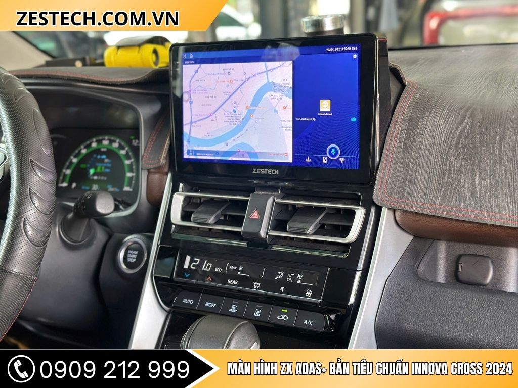 Màn Hình ZX ADAS+ Bản Tiêu Chuẩn Innova Cross 2024 