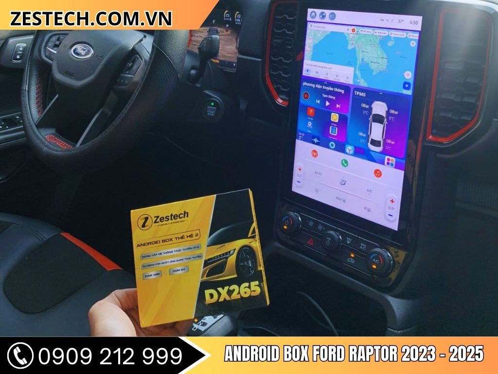 Android Box Ford Raptor 2023-2025