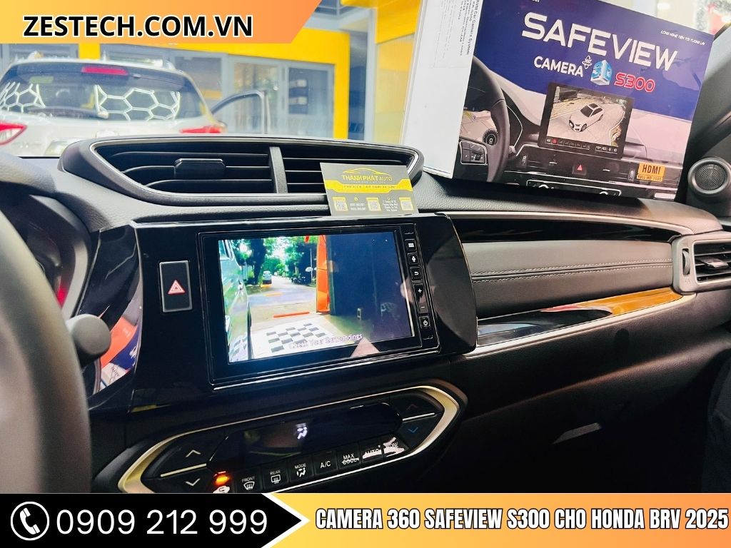 Camera 360 Safeview S300 Honda BRV 2025 
