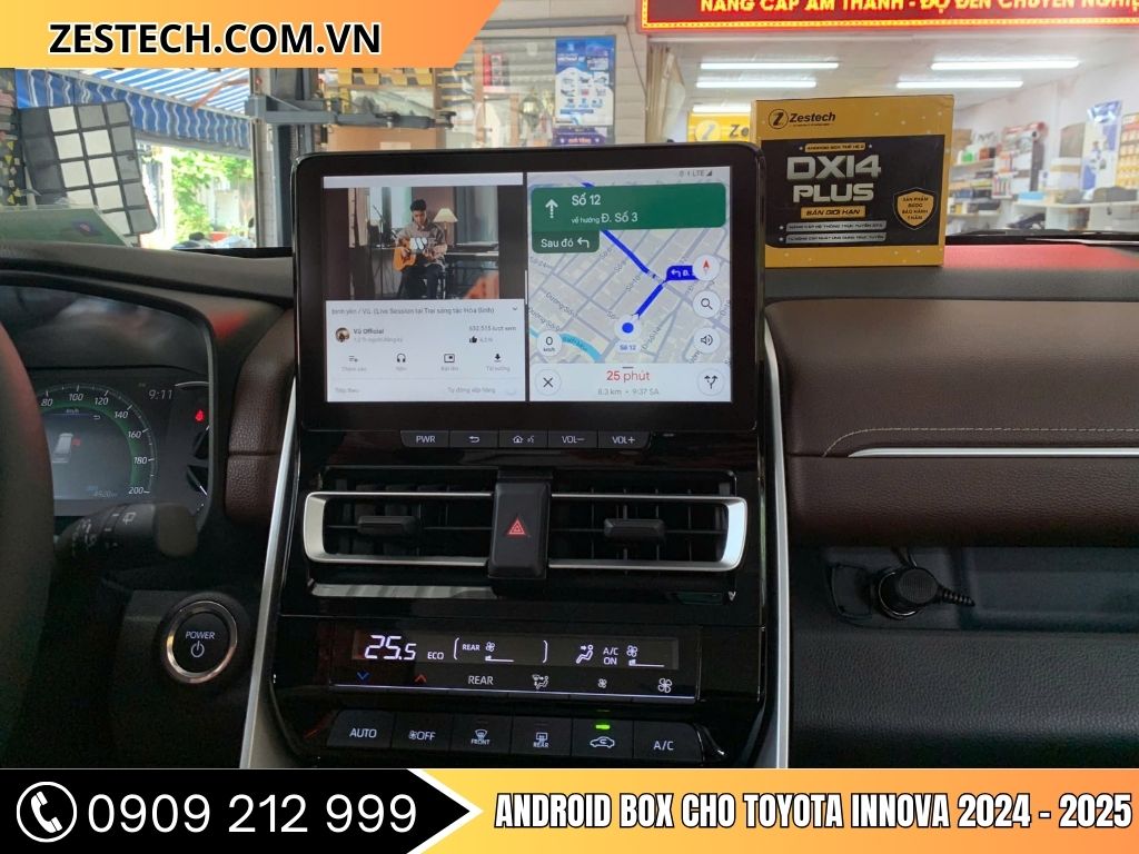 Android Box Toyota Innova 2024-2025