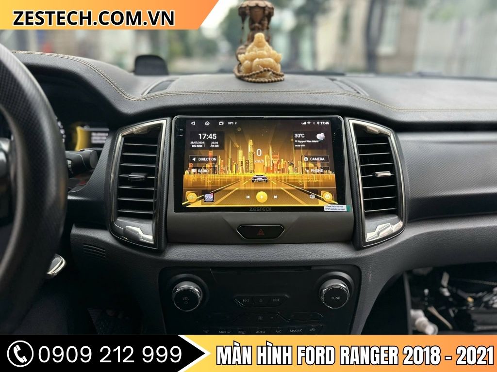 Màn Hình Ford Ranger 2018-2021