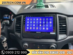 Màn Hình Ford Ranger 2018-2021