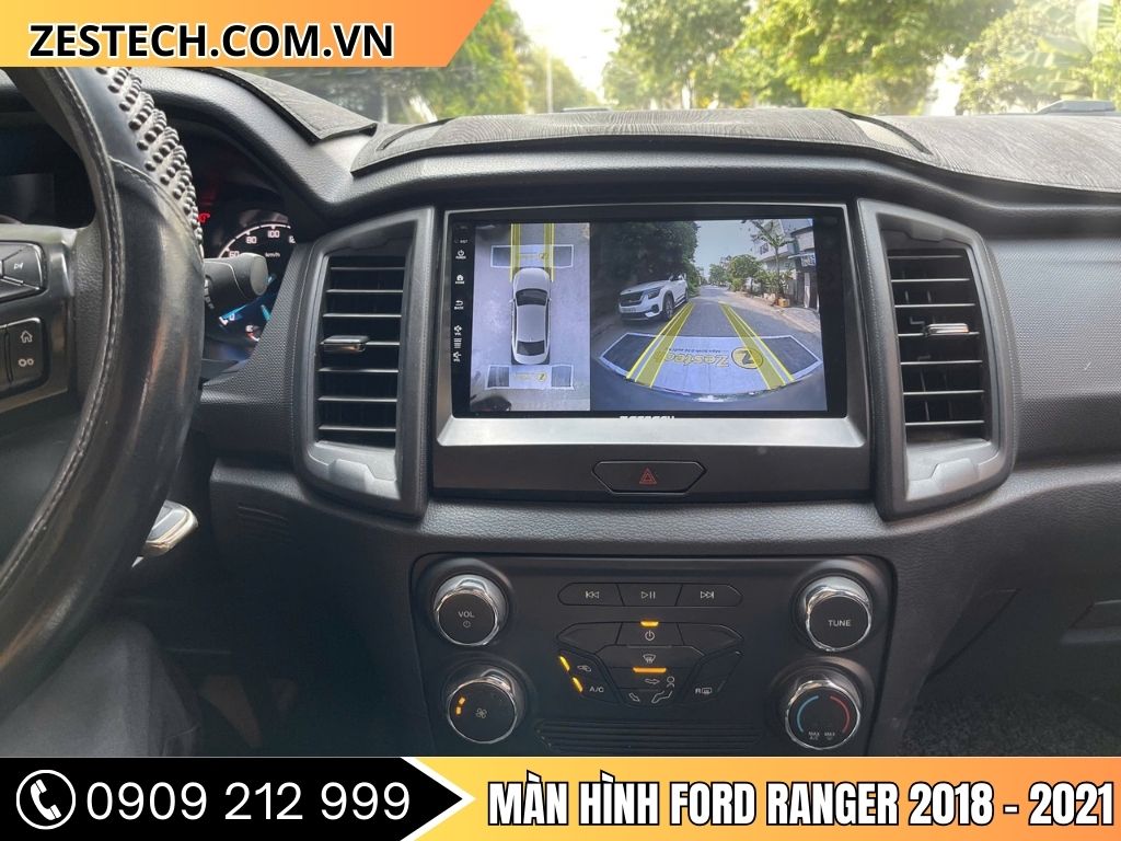 Màn Hình Ford Ranger 2018-2021