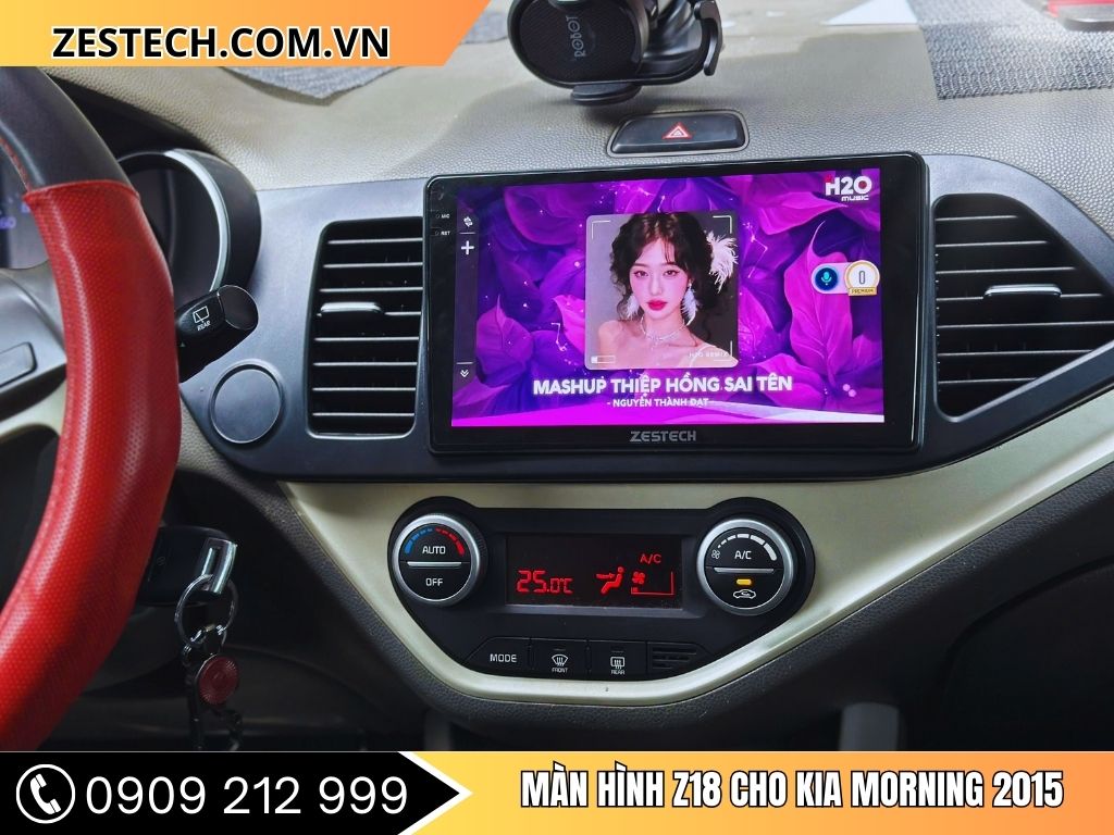 Màn hình Z18 Cho Kia Morning 2015