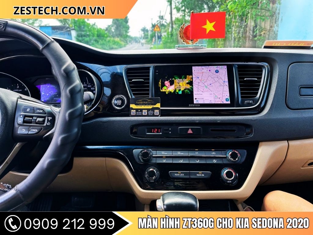 Màn Hình ZT360G Kia Sedona 2020