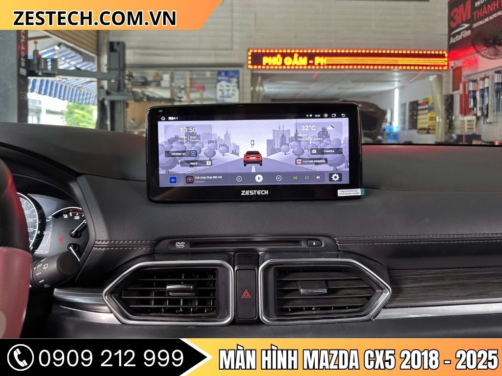Màn Hình Mazda CX5 2018-2025