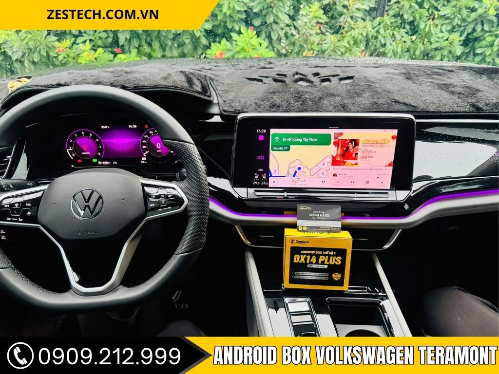 Hình Ảnh Android Box Cho Volkswagen Teramont