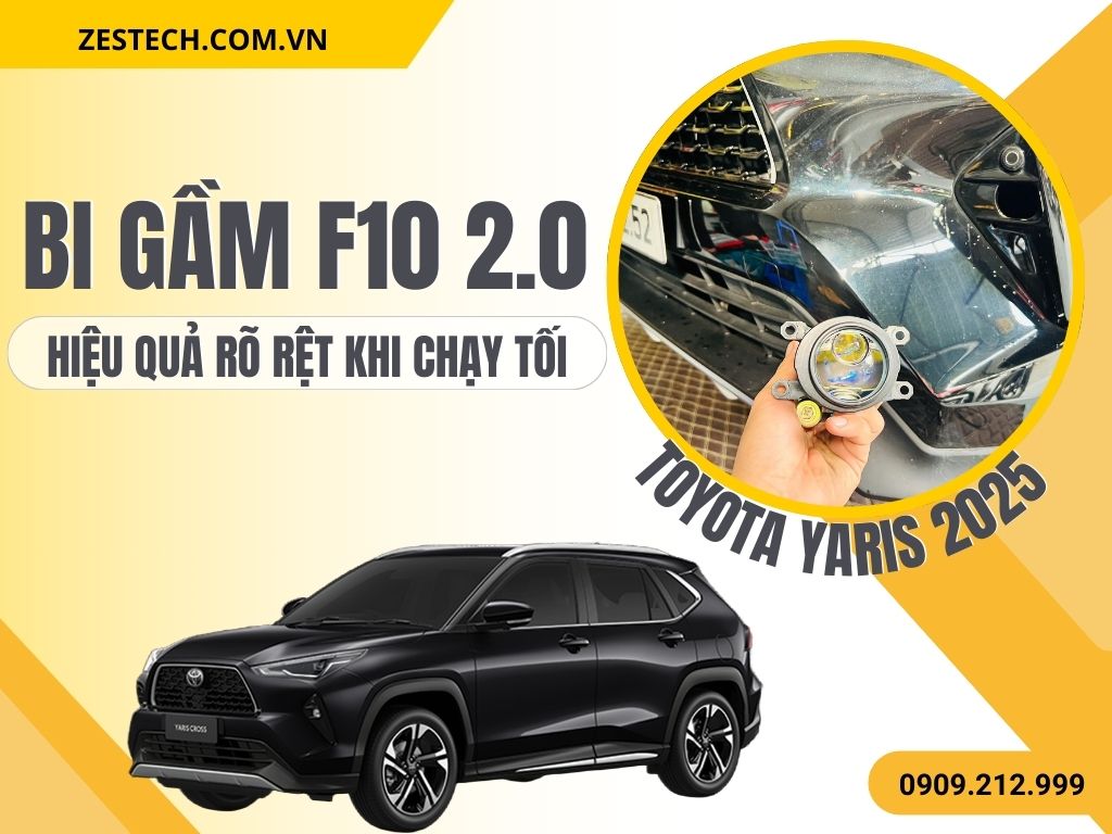 Bi Gầm F10 2.0 Toyota Yaris 2025 