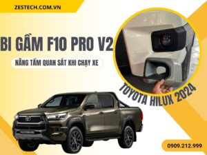Bi Gầm F10 Pro V2 Toyota Hilux 2024