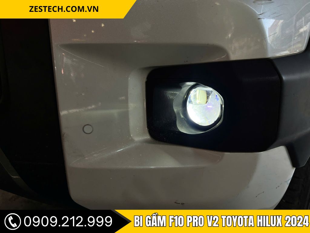 Bi Gầm F10 Pro V2 Toyota Hilux 2024