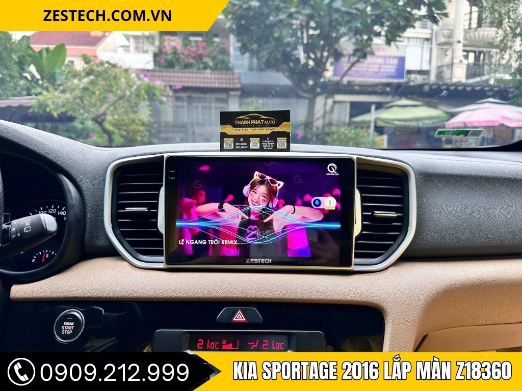 Hình Ảnh Kia Sportage 2016 Lắp Màn Z18360