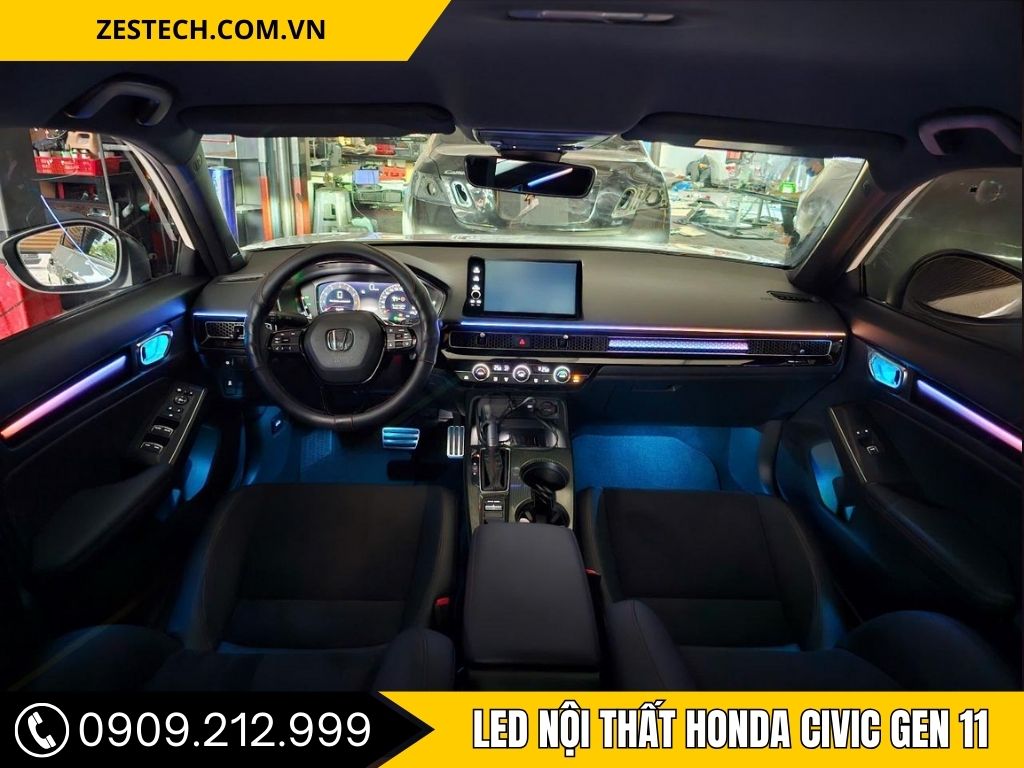 LED Nội Thất Honda Civic Gen 11