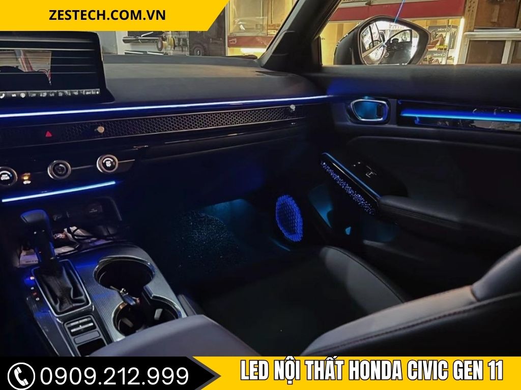 LED Nội Thất Honda Civic Gen 11