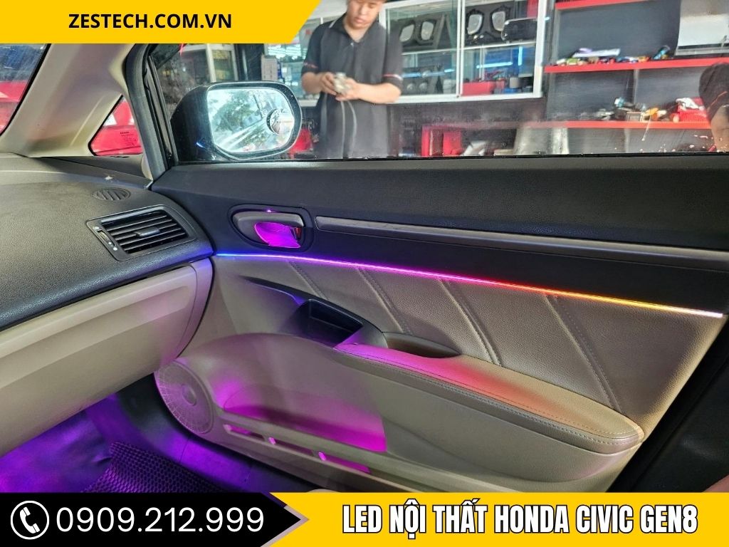 LED Nội Thất Honda Civic Gen 8