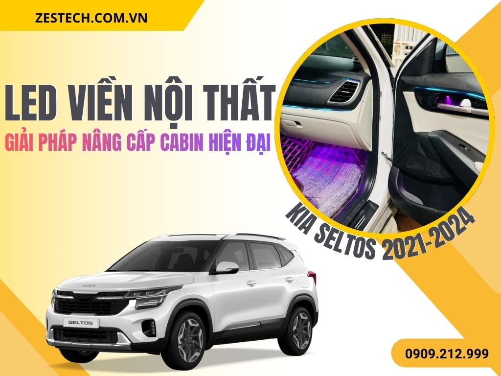 Led nội thật Kia seltos 2021-2024 