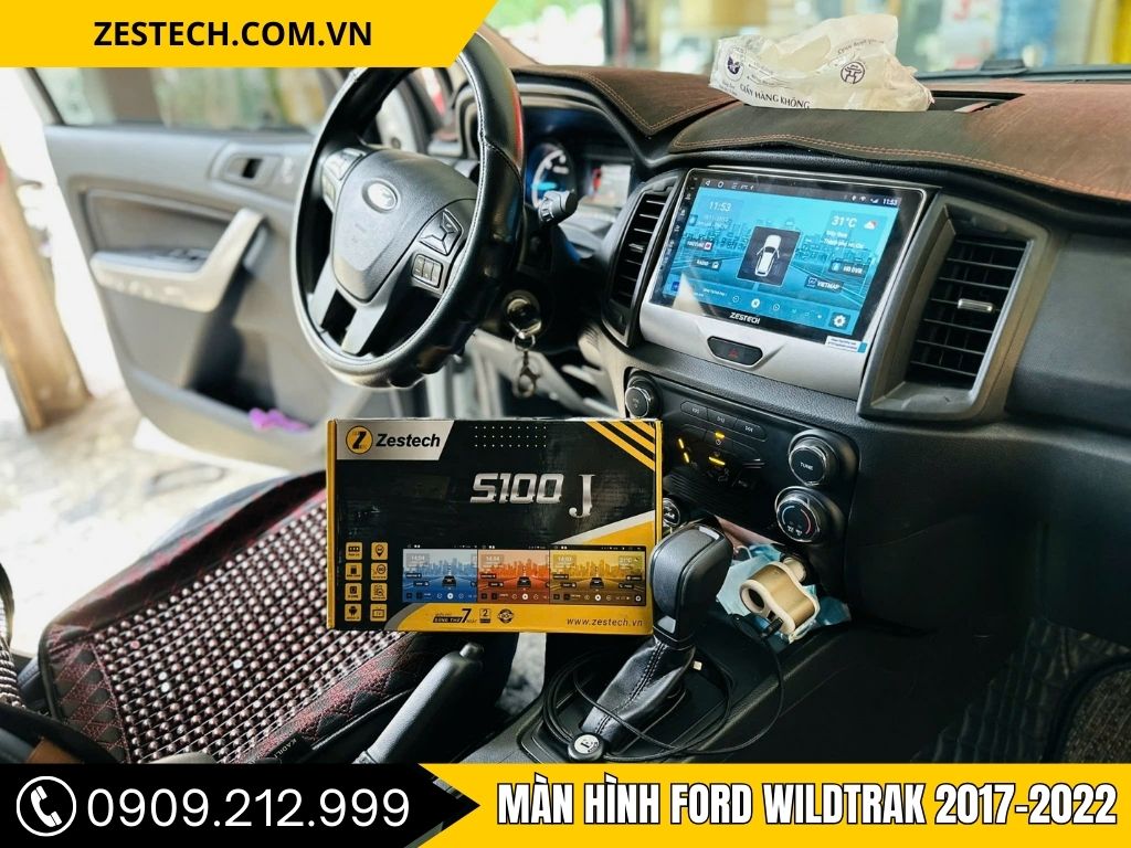Hình Ảnh Màn Hình Ford Wildtrak 2017, 2018, 2019, 2020, 2021, 2022