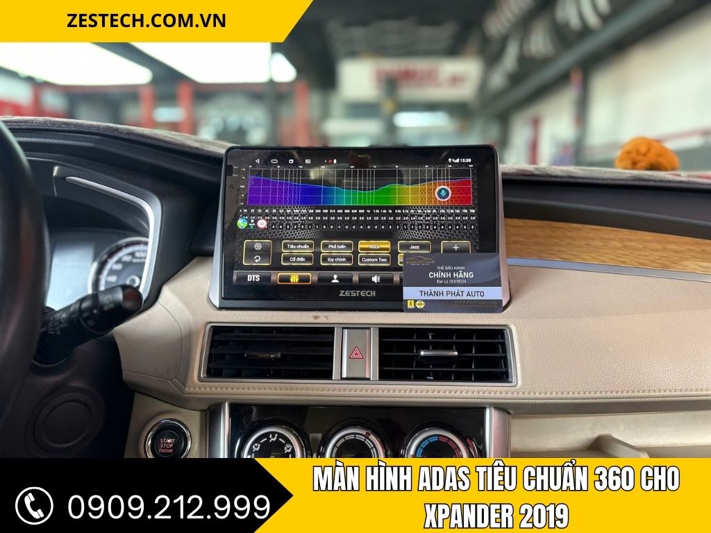 Hình Ảnh Màn Hình ADAS Tiêu Chuẩn 360 cho Xpander 2019