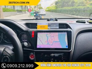 Hình Ảnh Màn Hình Android Z18 Honda City 2018
