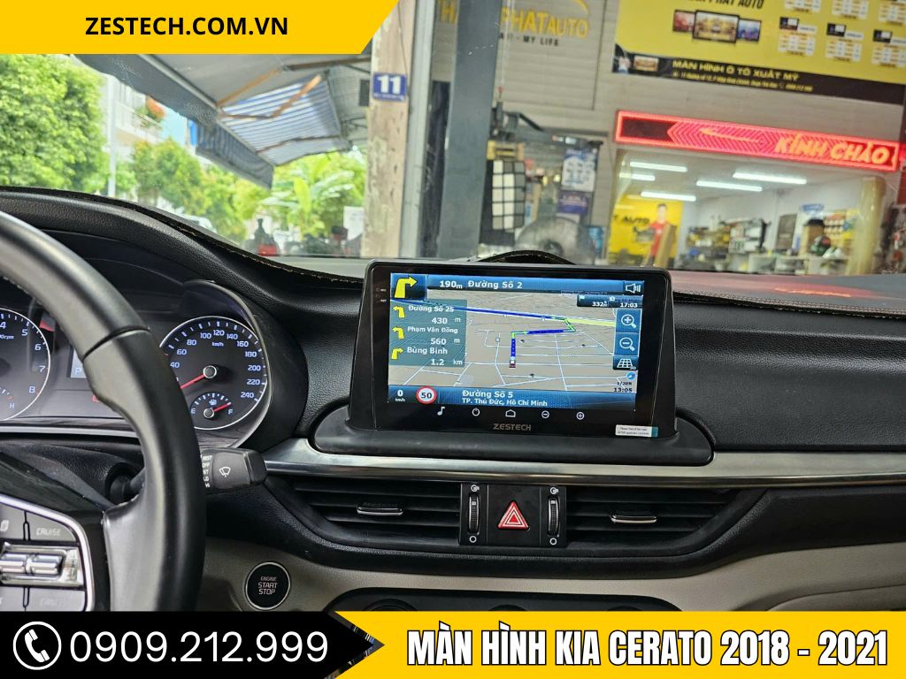 Hình Ảnh Màn Hình Kia Cerato 2018, 2019, 2020, 2021