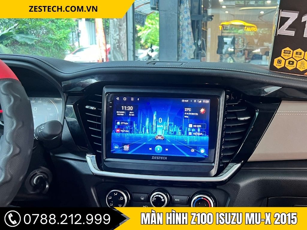 Màn Hình Z100 Isuzu MUX 2015