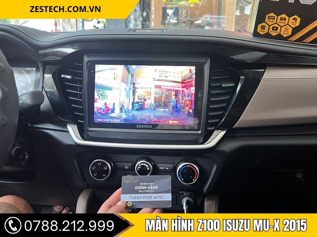 Màn Hình Z100 Isuzu MUX 2015