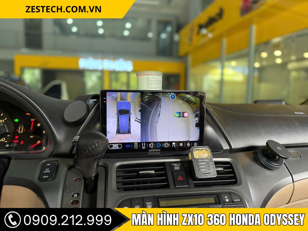 Hình Ảnh Màn Hình ZX10 360 Cho Honda Odyssey
