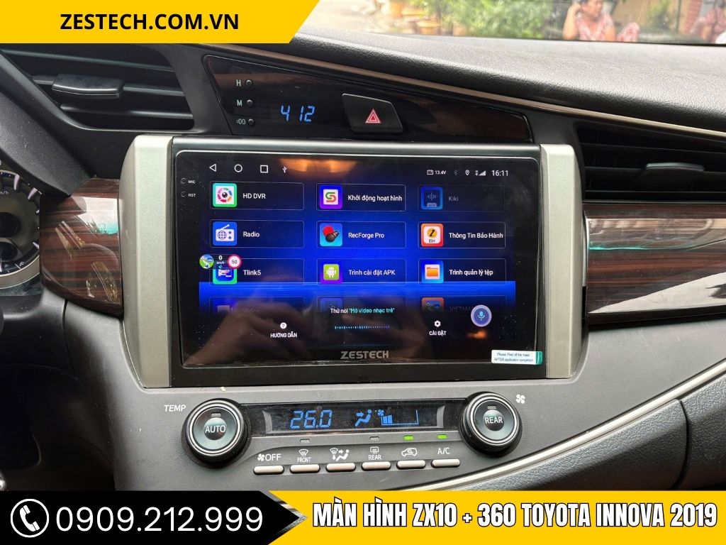 Màn Hình ZX10+ 360 Xe Toyota Innova 2019