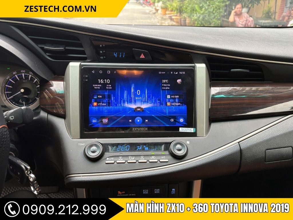 Màn Hình ZX10+ 360 Xe Toyota Innova 2019
