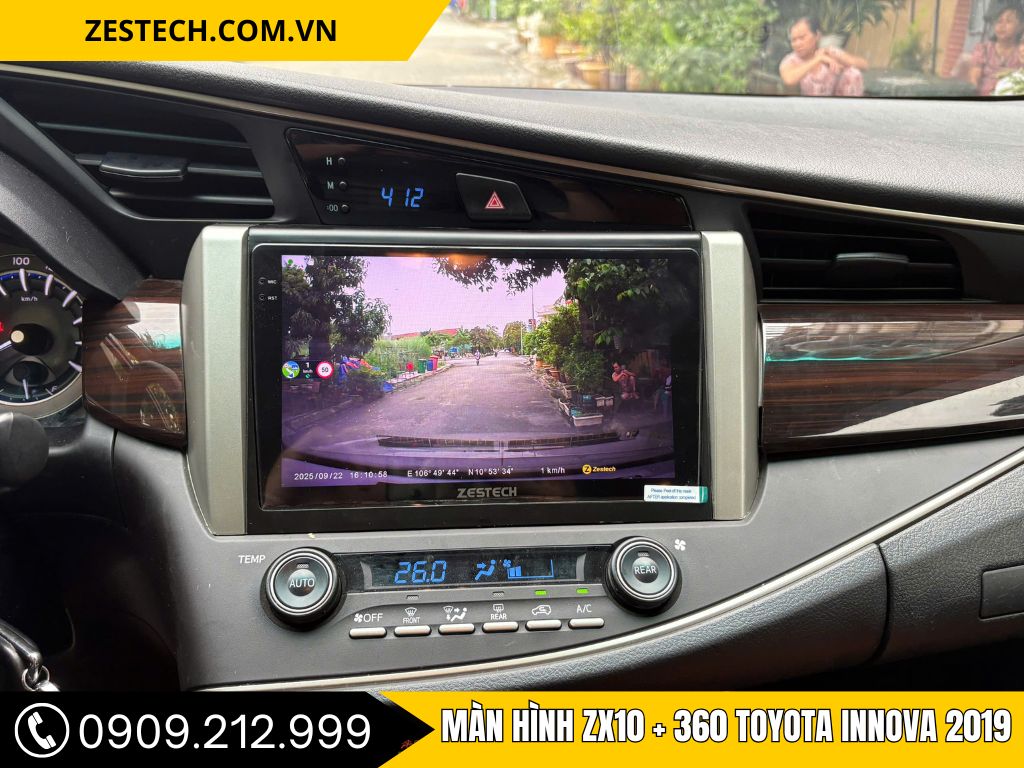Màn Hình ZX10+ 360 Xe Toyota Innova 2019