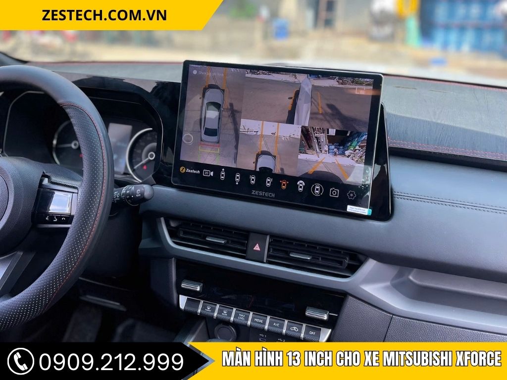 Hình Ảnh Màn Hình 13 Inch Cho Xe Mitsubishi Xforce
