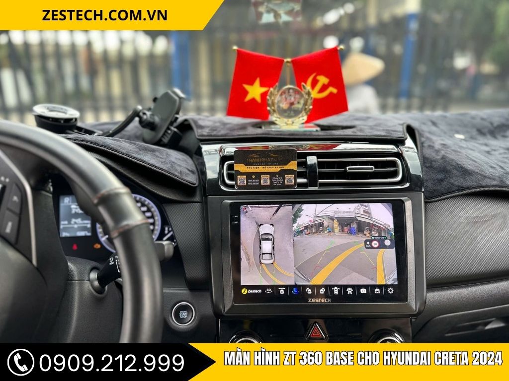 Màn Hình ZT360 Base Cho Hyundai Creta 2024