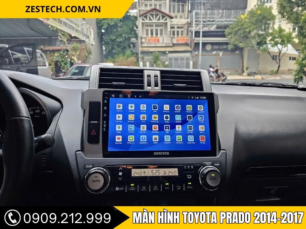 Màn Hình Toyota Prado 2014–2017