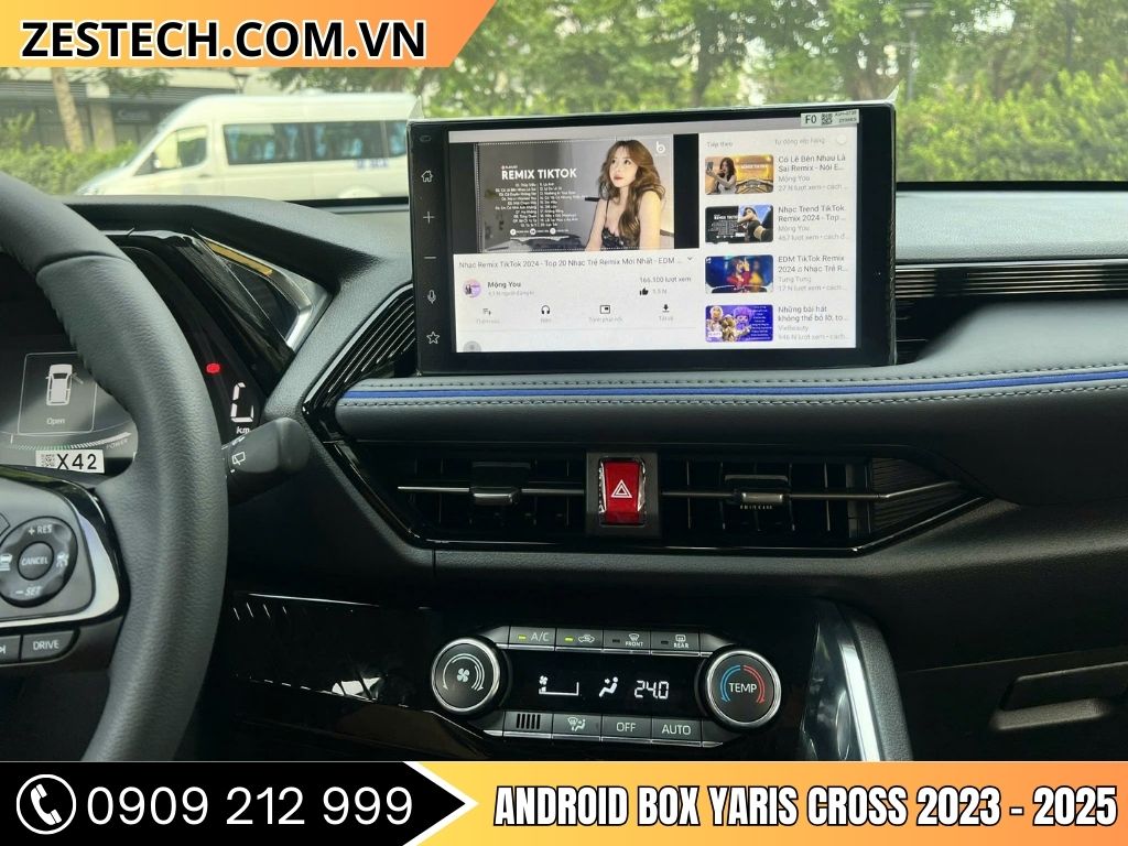 Android Box Yaris Cross 2023-2025