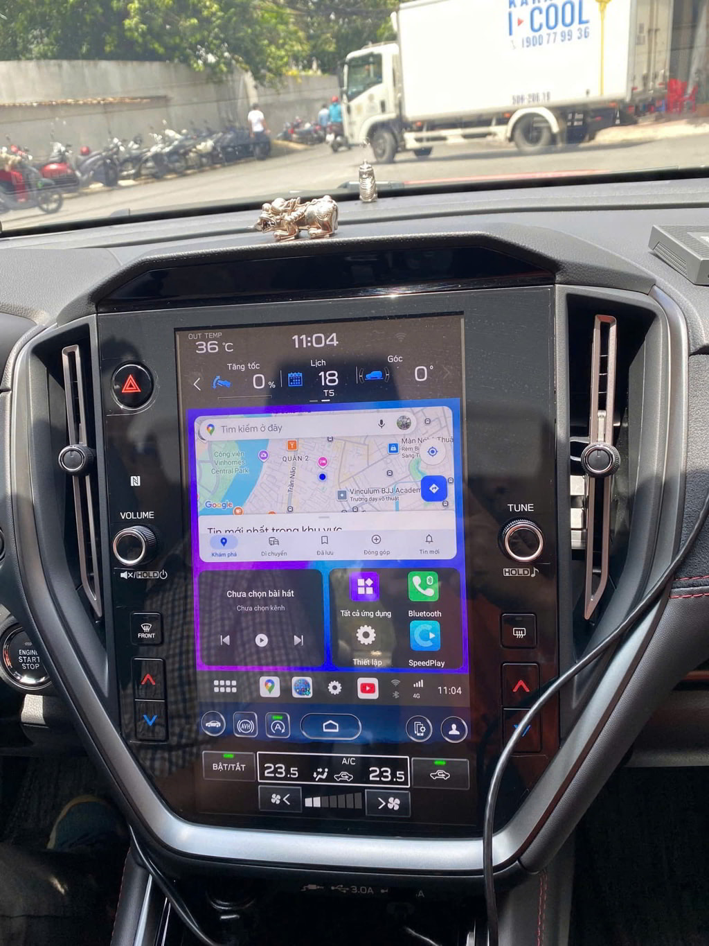 Android Box Cho Subaru Crosstrek 2025 – Giữ Màn Hình Zin, Thêm Trọn Tiện Nghi