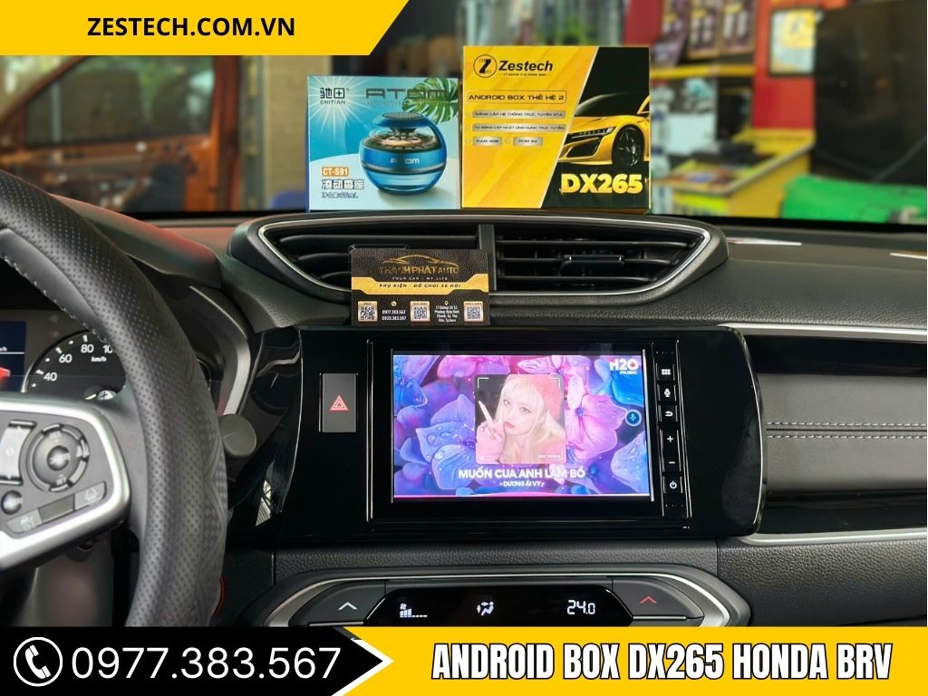 Android Box DX265 Honda BRV – Nâng Cấp Trải Nghiệm Thông Minh