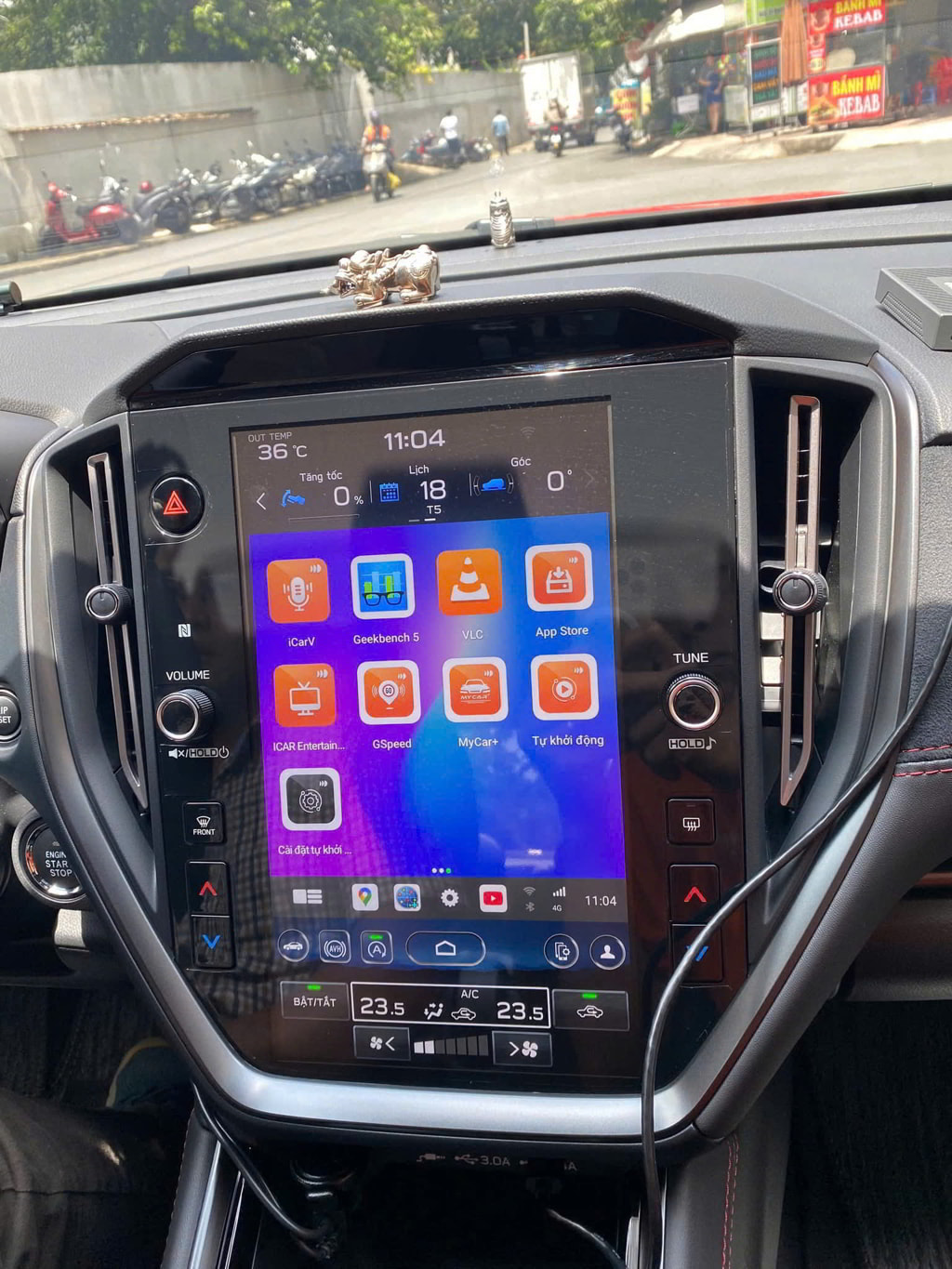 Android Box Cho Subaru Crosstrek 2025 – Giữ Màn Hình Zin, Thêm Trọn Tiện Nghi