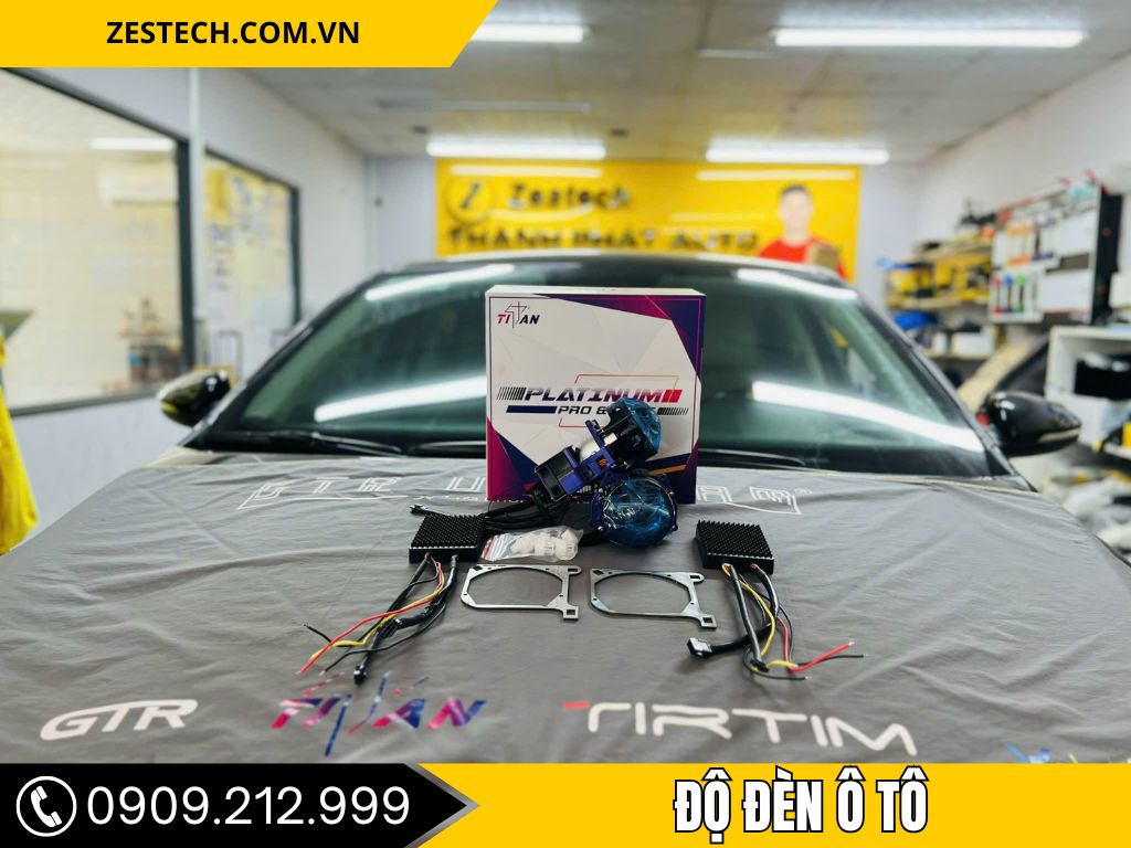 Độ Đèn Ô Tô Uy Tín Tại Hóc Môn