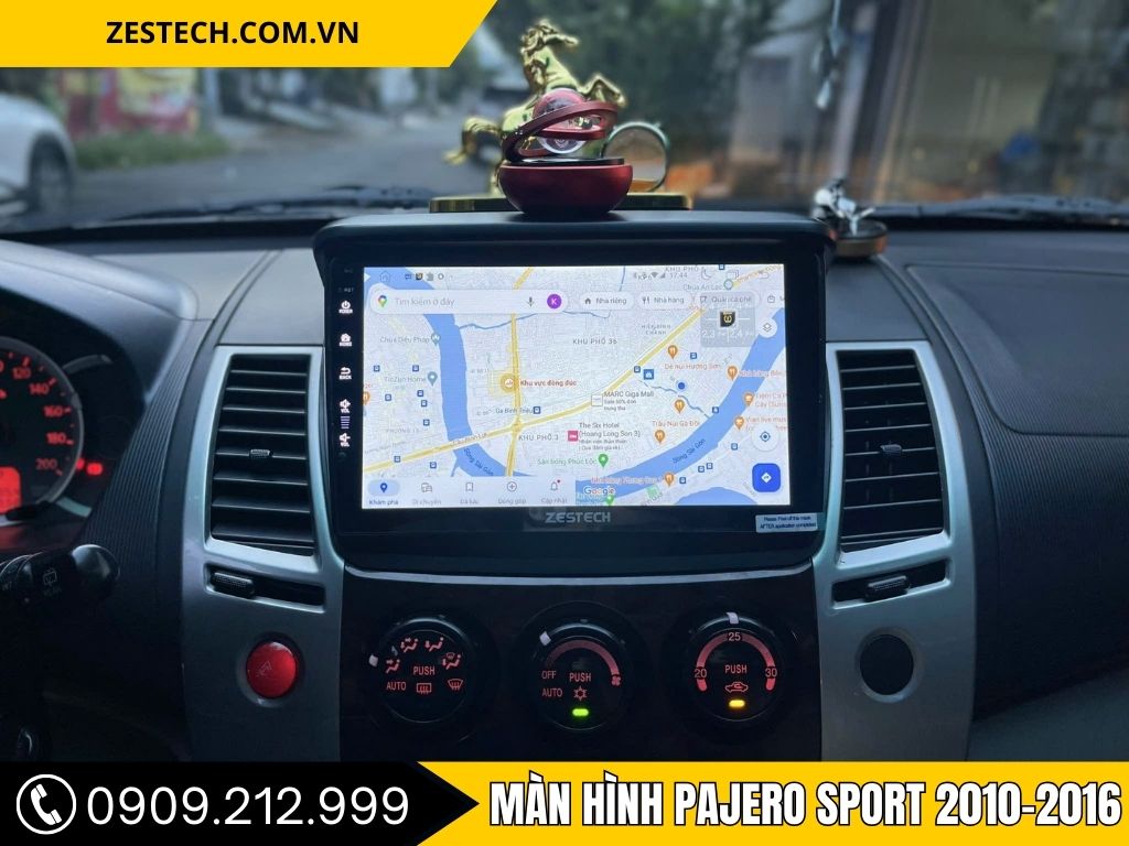 Hình Ảnh Màn Hình Pajero Sport 2010, 2011, 2012, 2013, 2014, 2015, 2016