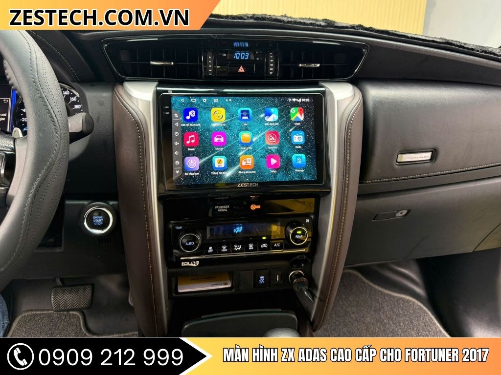Màn Hình ZX ADAS Cao Cấp Cho Fortuner 2017