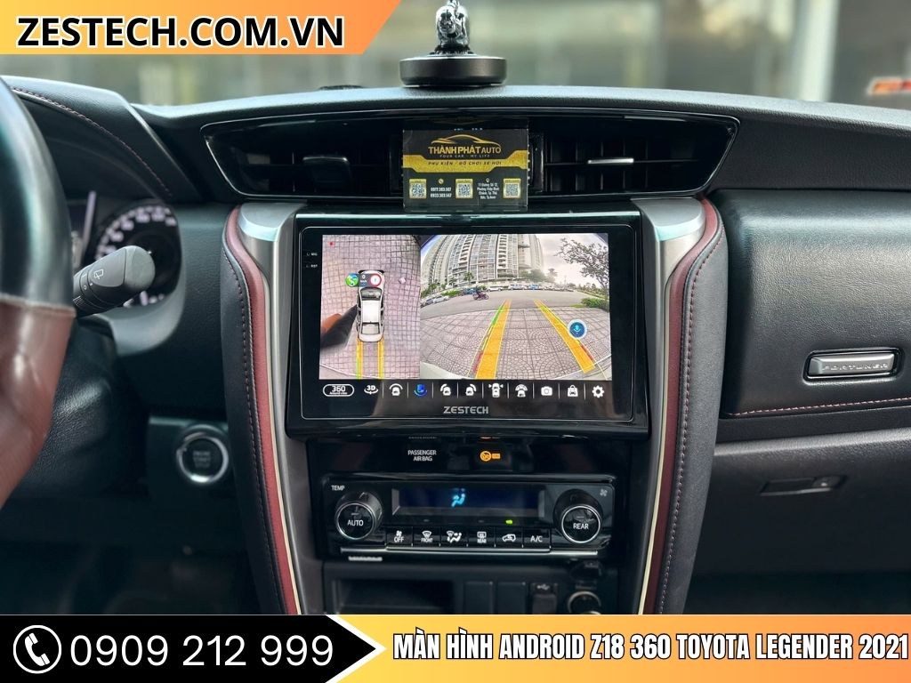 Màn hình Android Z18 360 Toyota Legender 2021