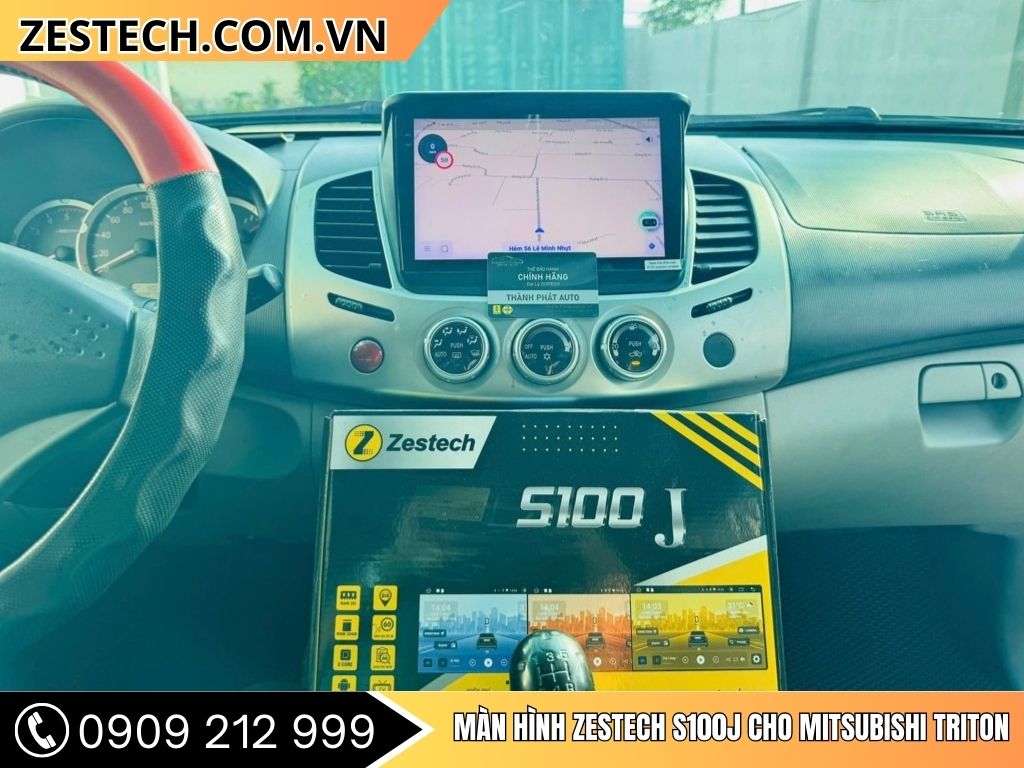 Màn Hình Zestech S100J Cho Mitsubishi Triton