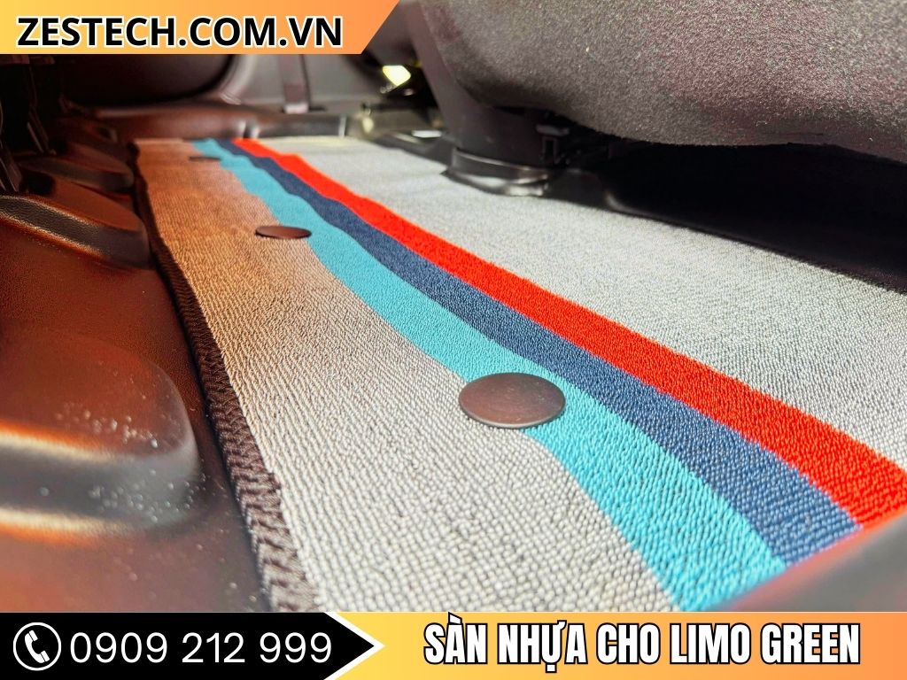 Sàn Nhựa Cho Limo Green