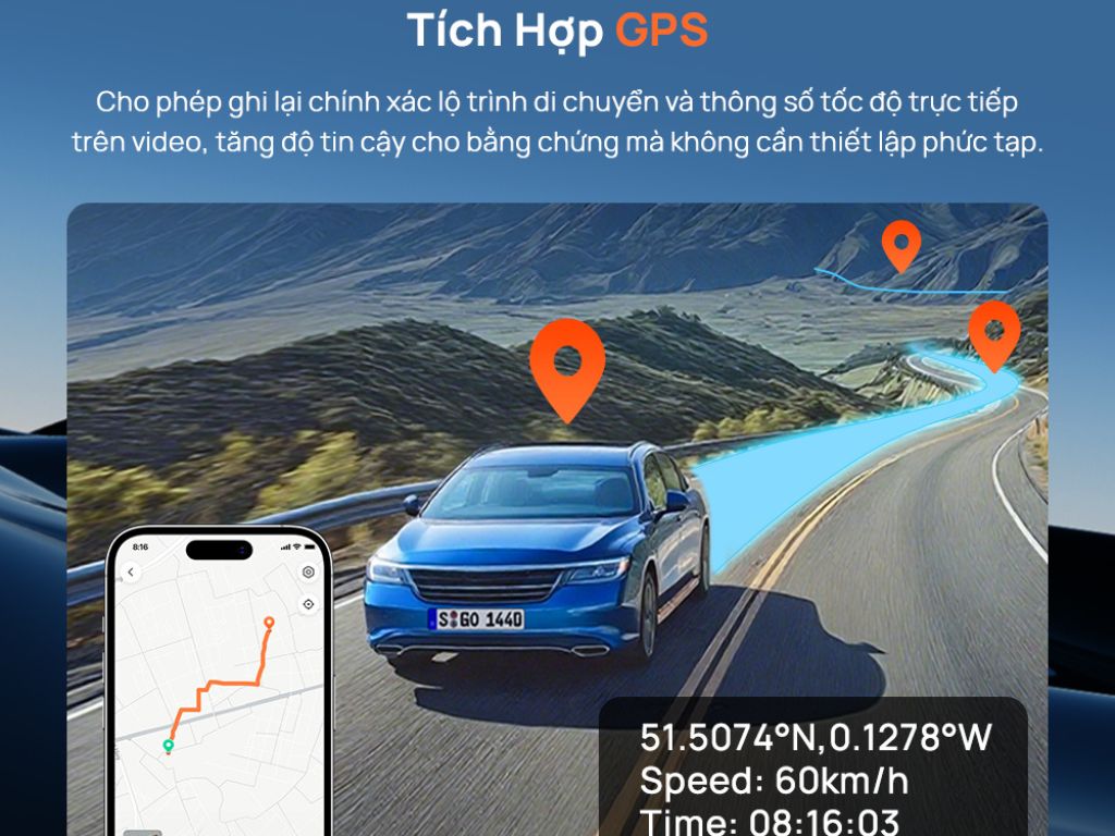 Camera Hành Trình 70MAI T400