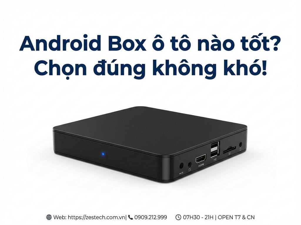 Android Box ô tô nào tốt? Chọn đúng không khó!