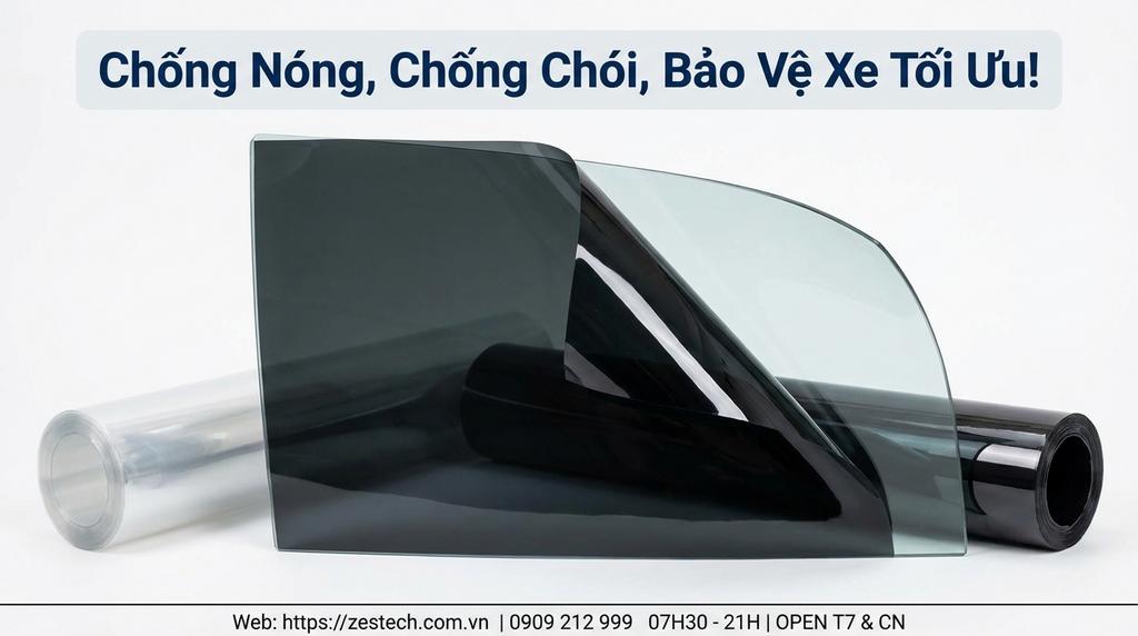 Chống Nóng, Chống Chói, Bảo Vệ Xe Tối Ưu!