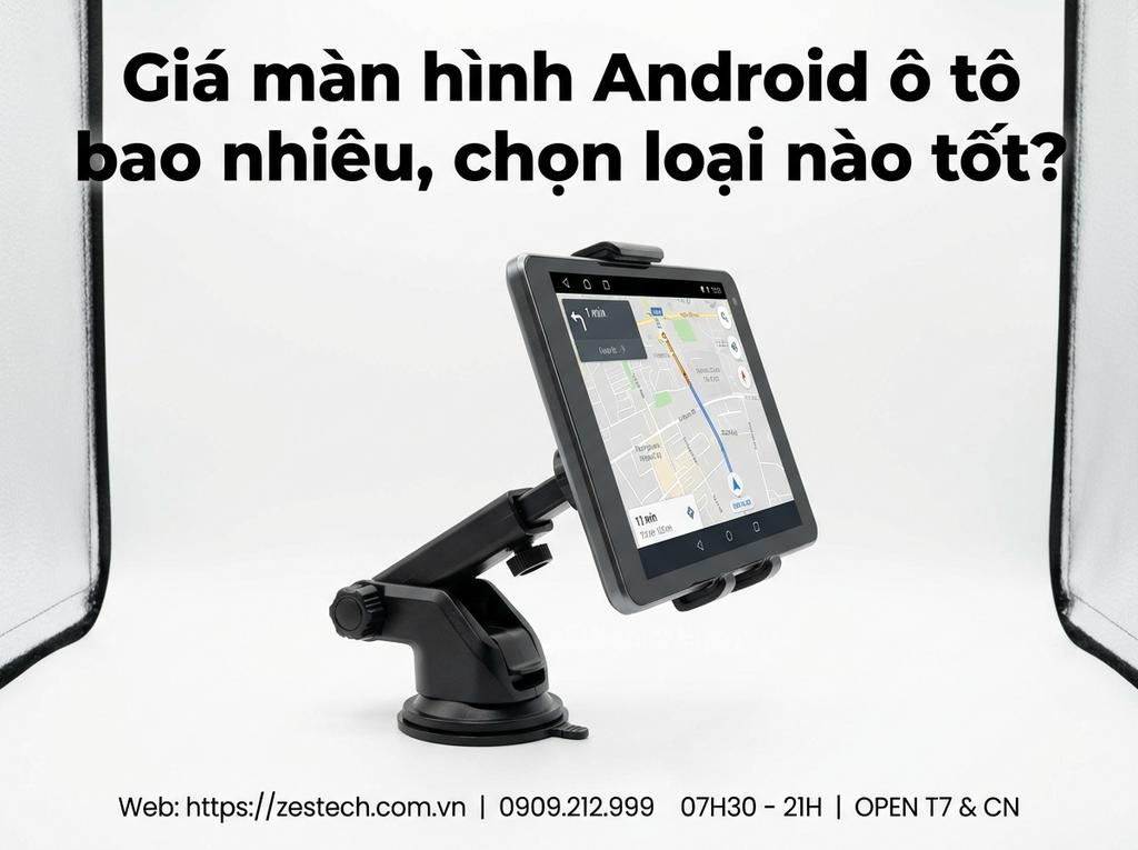 Giá màn hình Android ô tô bao nhiêu, chọn loại nào tốt?